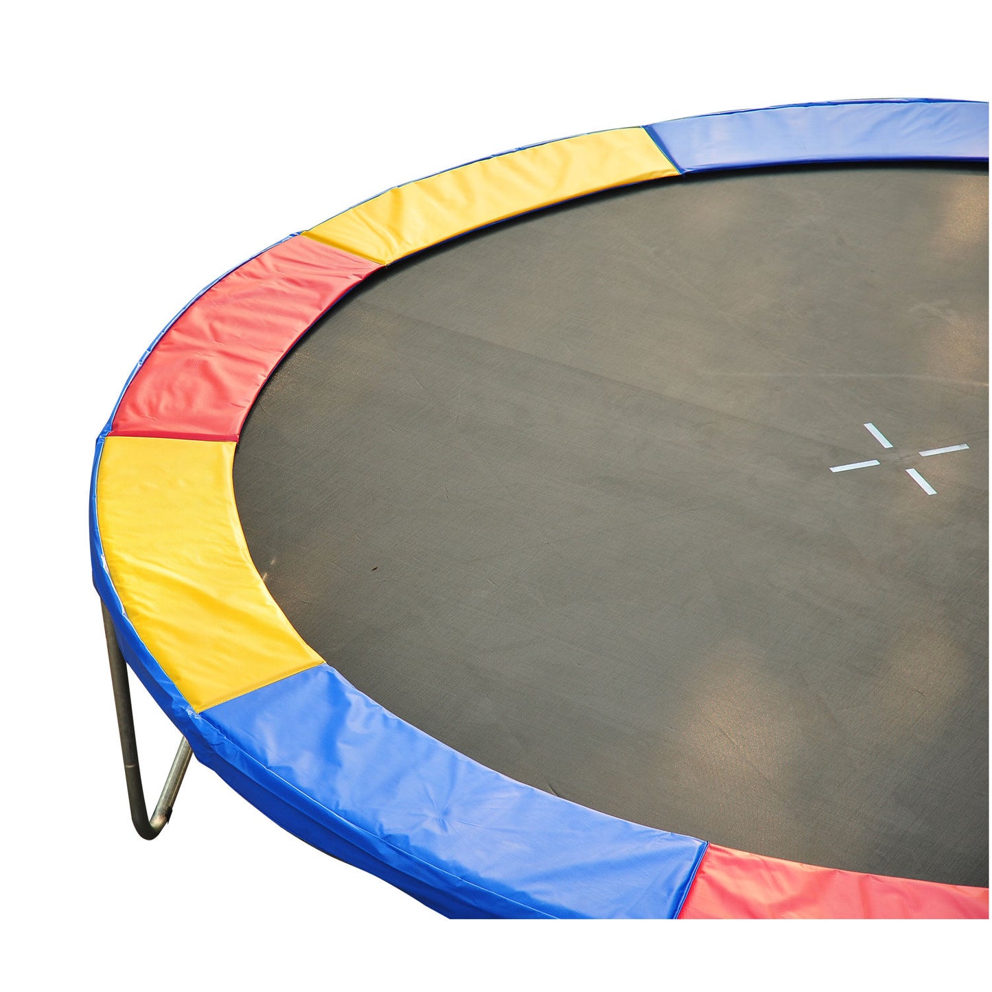 Soozier ⌀8ft Trampoline Pad ⌀96" Spring Safety Replacement Gym Bounce Jump Cover EPE Foam Green