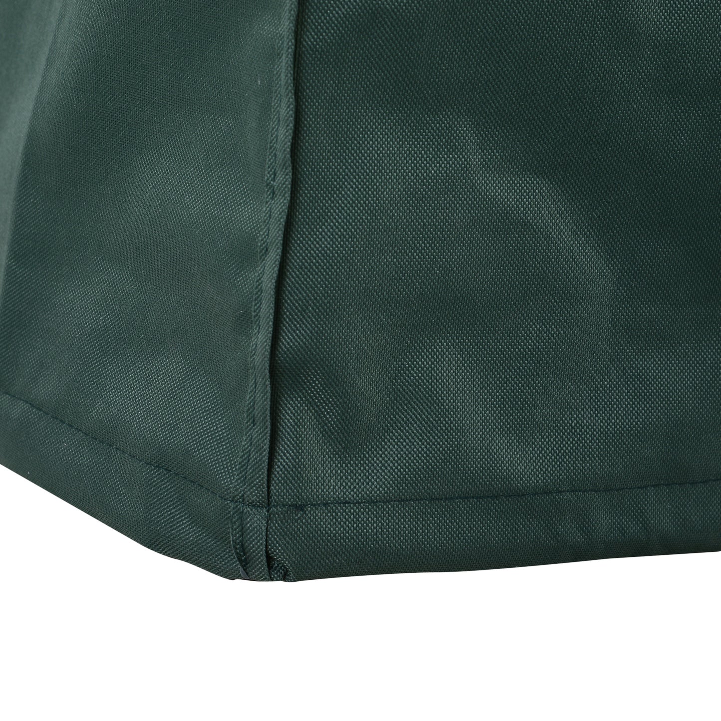 Outsunny Large Patio Garden Furniture Set Cover 600D Oxford Square Waterproof, 90.6" L x 90.6" W x 27.6" H, Green