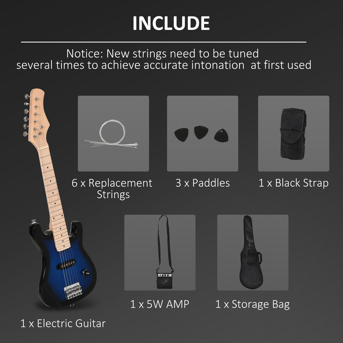 Soozier 39.5 Inch Acoustic Electric Guitar for Beginner with Strings, Beige Strap, 3 Picks and Case Bag, Wine Red