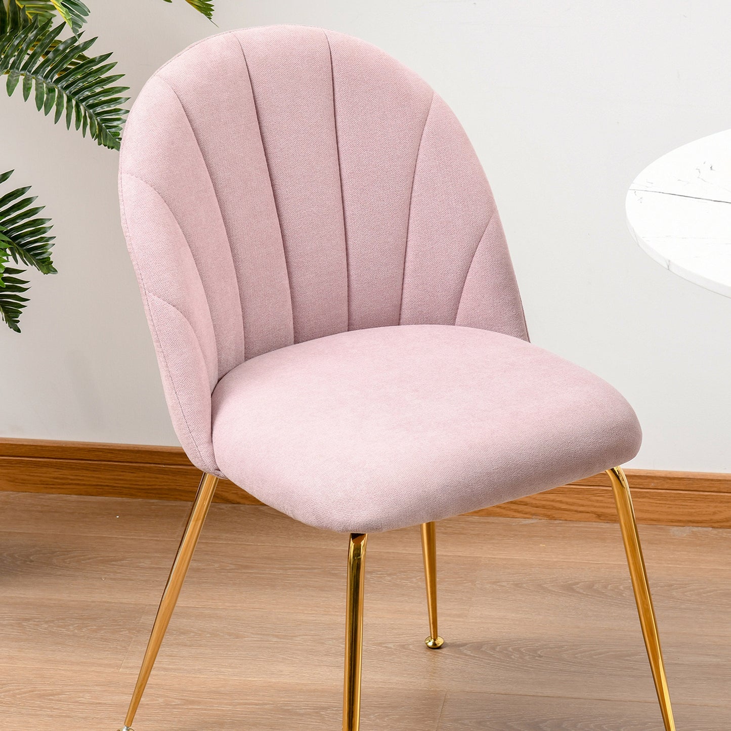 HOMCOM living room modern mid century accent fabric restaurant Lounge elegant side seat comfortable indoor furniture padded kitchen