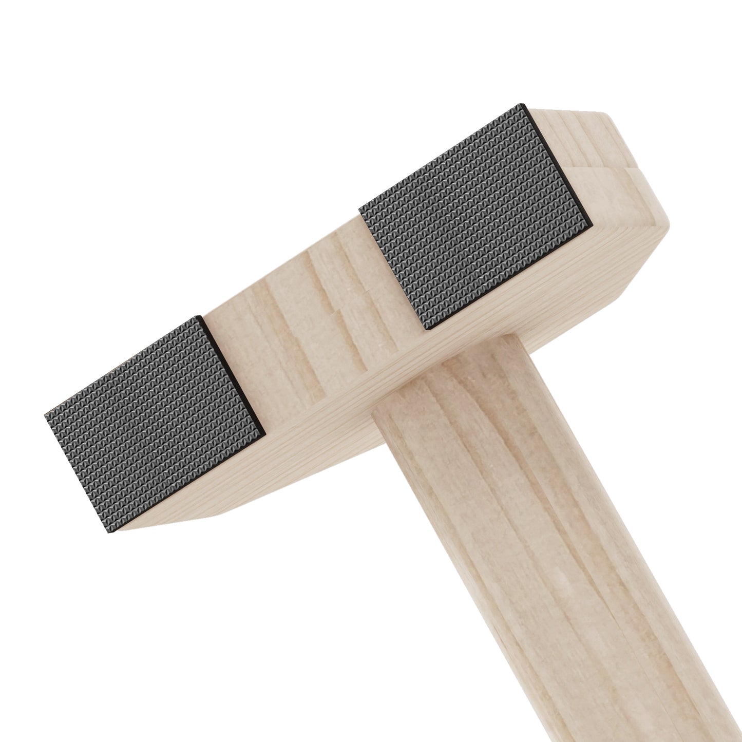 Soozier Push up Handles, Wooden Parallettes Bars with Non-Slip Base, Calisthenics Equipment for Home, Gym, Fitness, Exercise, Natural Wood