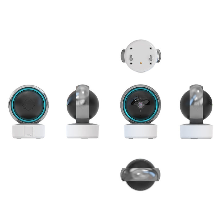 TRIDENT Tuya Smart Security Camera 2MP Indoor Motion Tracking Voice Intercom Security Wireless WiFi Smart Camera