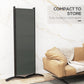 Outsunny 6 Panel Folding Room Divider, UV30+ Privacy Screen, Indoor Outdoor Privacy Panel with Stable Base, Black