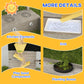 Outsunny Wooden Kids Sandbox with Liner, Kitchen Design for Garden, Backyard