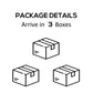 Outsunny 6 Pieces Outdoor PE Rattan Wicker Patio Furniture Sofa Set with Thick Cushions, Deluxe Garden Sectional Couch with Glass Top Table, Dark Coffee and Cream White