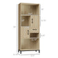 HOMCOM 5-Tier Bookcase, Storage Bookshelf, Display Shelves with Adjustable Shelves for Living Room, Home Office, Nature Wood