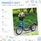 Aosom Kick Scooter with Adjustable Handlebar, Kids Scooter with 2 Brakes Basket Cupholder 16" Inflatable Rubber Tyres Pink