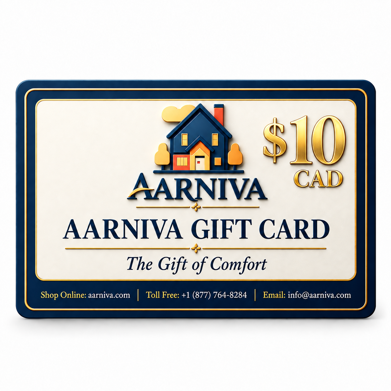 AARNIVA Digital Gift Card – The Gift of Comfort