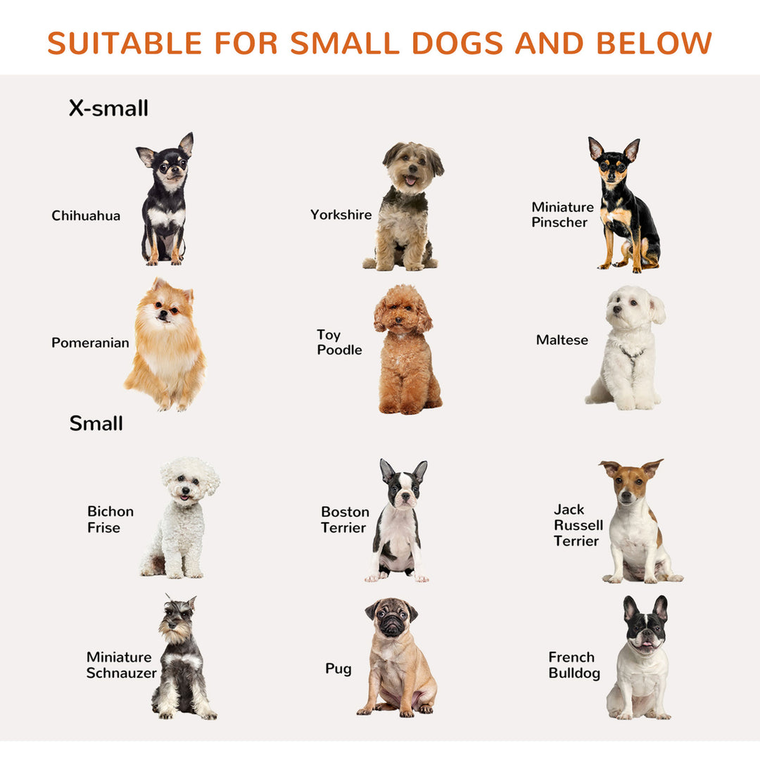 PawHut 23.5"H Foldable Dog Gate with Door, 4 Panels Freestanding Pet Gate Barriers Indoor with Support Feet, Puppy Fence for Small Dogs, Grey