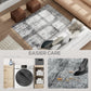 HOMCOM Area Rug for Living Room 9x12, Modern Abstract Machine Washable Rug, Non-Slip Carpet for Bedroom, Dining Room, Grey
