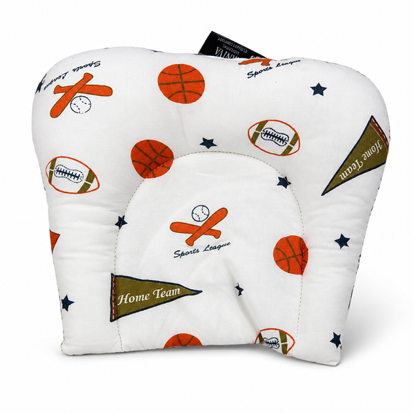 Aarniva Baby Head Support Pillow | Soft & Padded | Contoured Center | Sports Adventure