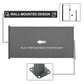 Outsunny 118" x 63" Retractable Side Awning Patio Outdoor Folding Privacy Screen with Resistance to UV Rays & Wind, Grey