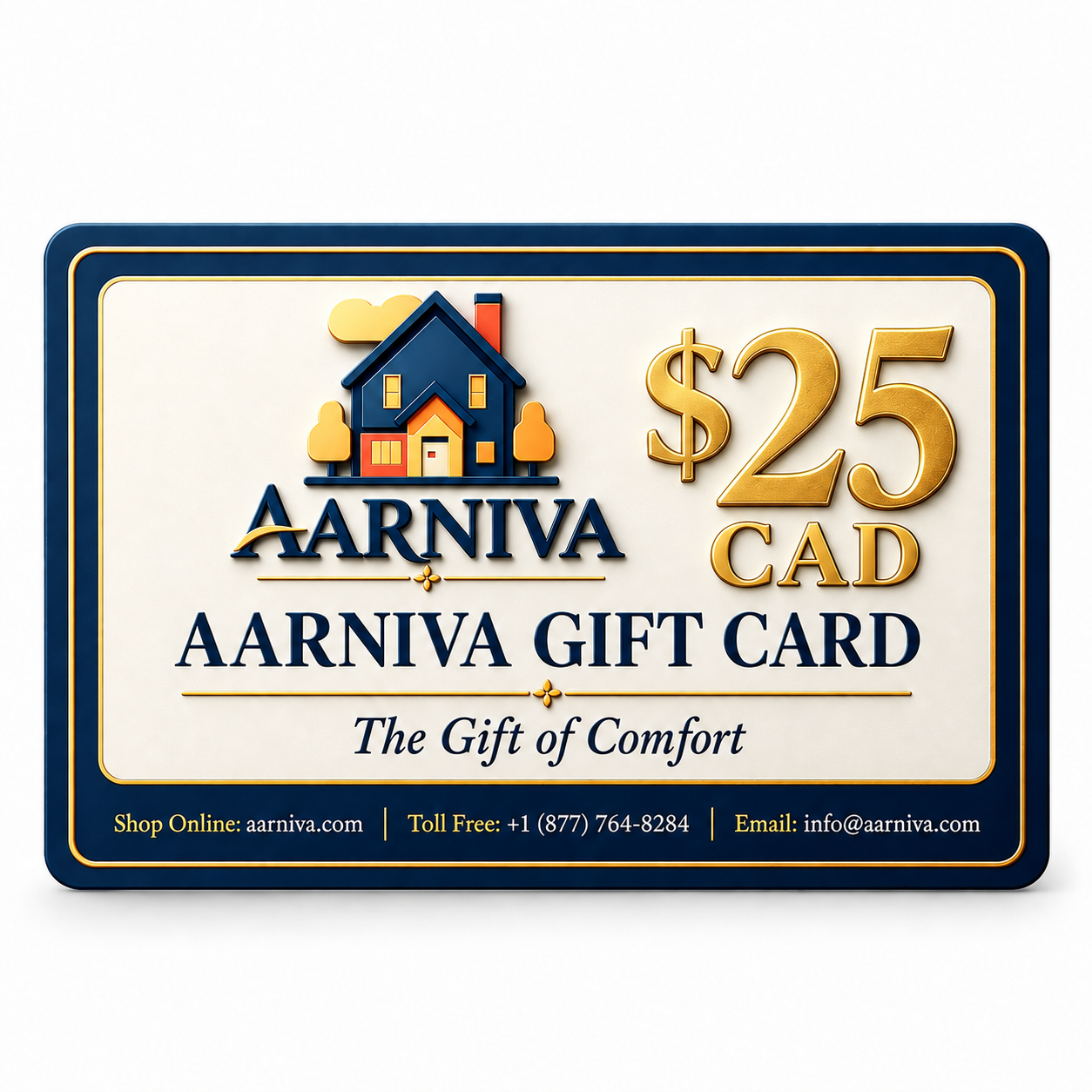AARNIVA Digital Gift Card – The Gift of Comfort
