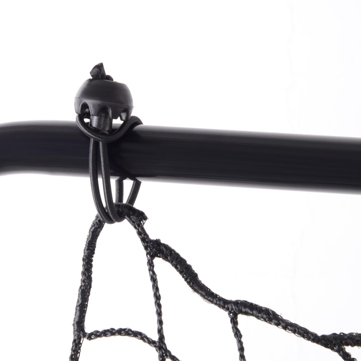 Soozier 8' x 6' Soccer Rebounder Net with 5 Adjustable Angles for Backyard Park Training Practice