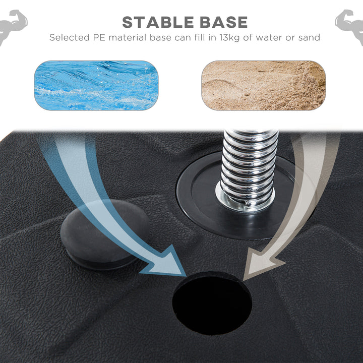 Soozier Boxing Bag with Stand, Freestanding Punching Bag with 49.6"-56.7" Adjustable Height, Fillable Base, Air Pump and Gloves