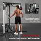Soozier Multi-Exercise Home Gym Station with 99lbs Weight Stack, for Full Body Workout