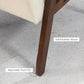 HOMCOM Modern Accent Chairs with Cushioned Seat, Upholstered Linen-Feel Armchair for Bedroom, Living Room, Dark Gray
