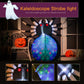 HOMCOM 5Ft Long Halloween Giant Scary Spider LED Lighted Airblown Inflatable Lawn Decoration Holiday Season Garden Decor