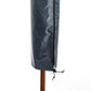 Outsunny Parasol Cover, Patio Cantilever Cover, Banana Umbrella Cover with Zipper, Grey