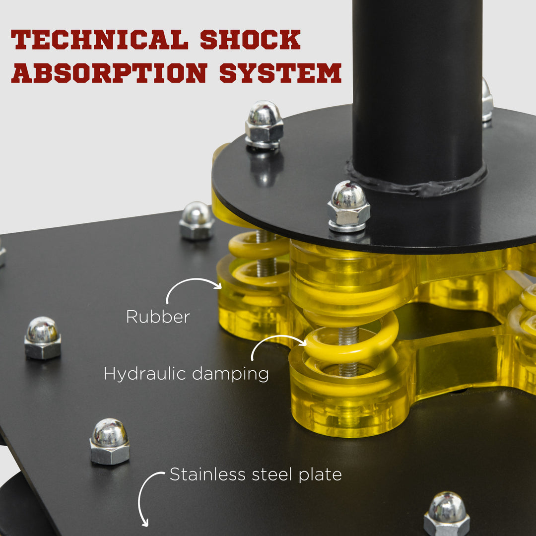 Soozier Freestanding Boxing Punching Bag, Height Adjustable, with Reflex Bar, Speed Balls and Suction Cup Base, Multi