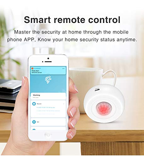 Human Detector Automation Wireless Smart Pir Infrared Motion Movement Sensor for Home Security Alarm
