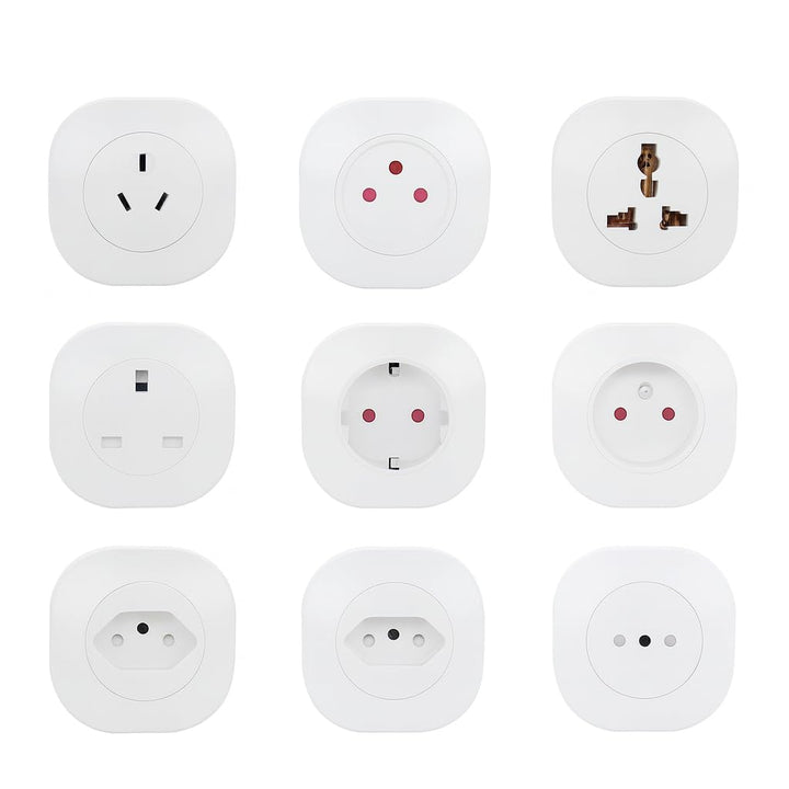 Smart Plug, Mini Wi-Fi Plug That Works with Alexa & Google Home, Compatible with SmartThings, Smart Socket with Remote Control & Timer Function, 2.4Ghz Wi-Fi Only, No Hub Required