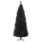 HOMCOM 4FT Artificial Christmas Tree Holiday Xmas Holiday Pencil Tree Decoration with Automatic Open for Home Party, Pink