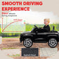 Qaba 12V CHEVROLET SILVERADO EV RST Licensed Kids Car w/ Remote, Spring Suspension, Soft Start, Training Wheels, Black