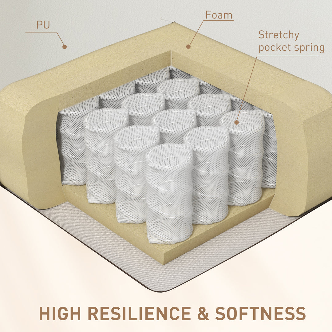 HOMCOM Massage Recliner Chair, Swivel Nursery Rocker Chair, Manual Reclining Sofa with 8 Vibration Points, PU Leather, Cup Holders, Side Pockets, for Living Room, Black