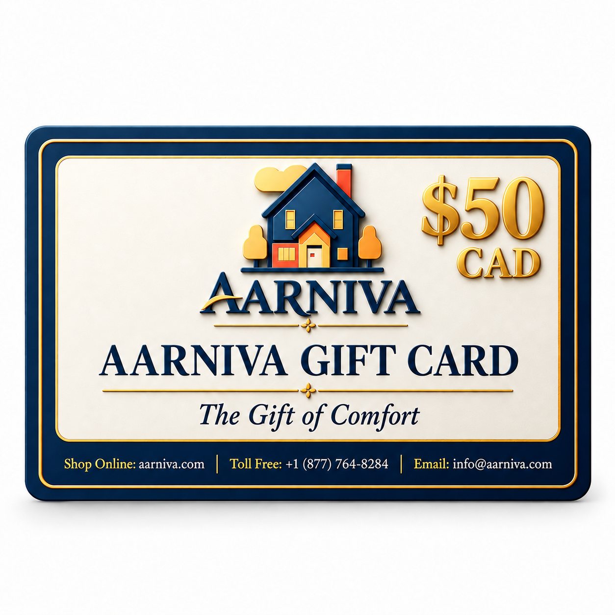 AARNIVA Digital Gift Card – The Gift of Comfort