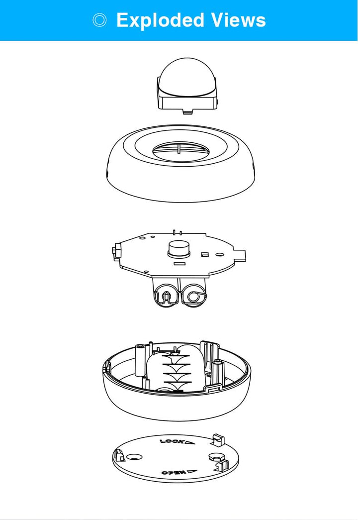 Human Detector Automation Wireless Smart Pir Infrared Motion Movement Sensor for Home Security Alarm