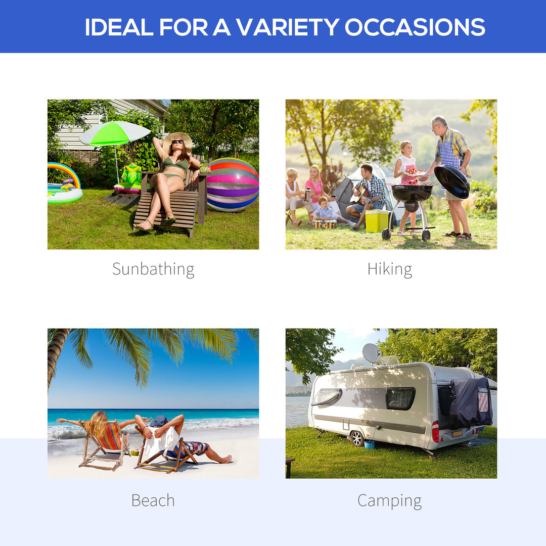 Outsunny Folding Camping Cot for Adults Portable Outdoor Sleeping Bed for Office Beach Home, Green