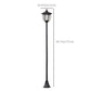 Outsunny Solar Torch Lights Outdoor Garden Lighting 6 LED Water-Resist Auto On/Off 6 Hours