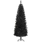 HOMCOM 4FT Artificial Christmas Tree Holiday Xmas Holiday Pencil Tree Decoration with Automatic Open for Home Party, Pink