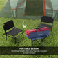 Outsunny 5-6 Person Family Tent, Outdoor Camping Tent with Lighting Hook, Carrying Bag for Camping, Hiking and Travelling, Grey