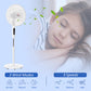 HOMCOM Standing Floor Fan with Remote Control, Stand Up Cooling Fan, Tall Pedestal Electric Fan for Home Bedroom, White