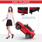 Aosom 12V/7AH Kids Ride on Car, Mercedes Benz AMG GLC63S Coupe, Electric Car with Remote Control, Handle, 2 Speed, with Music, Electric Light, Easy to Move, Red