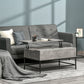 HOMCOM Lift Top Coffee Table with Hidden Storage Compartment Lift Tabletop Center Table for Living Room, Grey