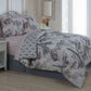 Traditional Jersey Knit Geometric Shapes Comforter Set