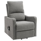 HOMCOM Power Lift Chair Electric Recliner Sofa for Elderly with Remote Control & Side Pocket for Living Room, Grey