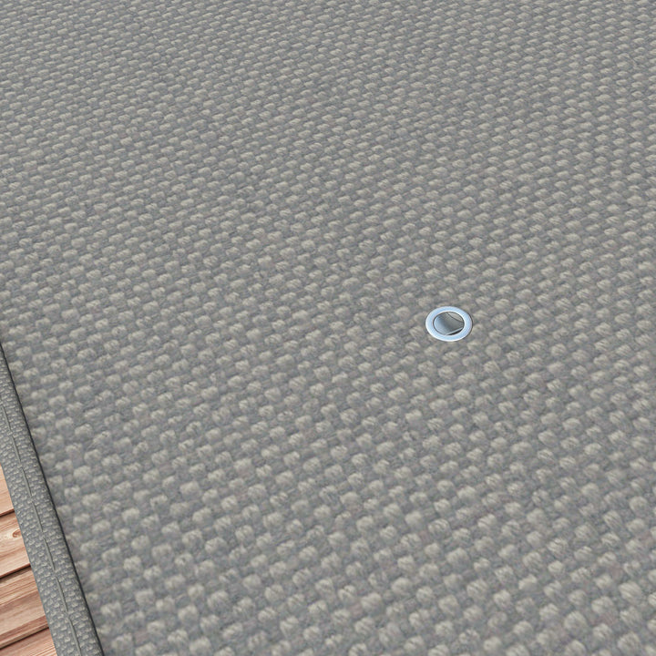 Pergola Canopy Replacement, Pergola Shade Cover for 10' x 10' Pergola (Outsunny 84C-038 Series), Dark Grey