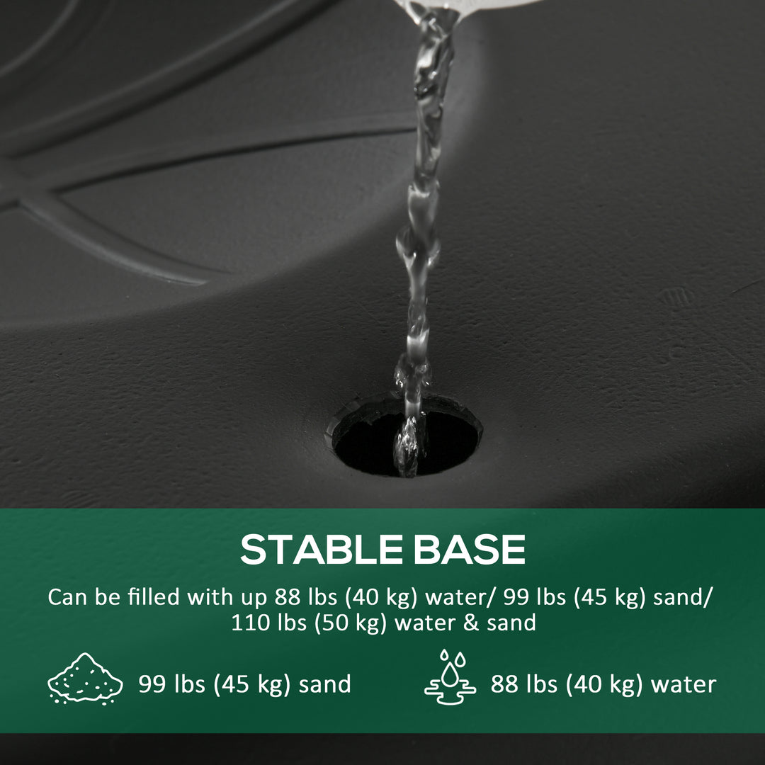 Soozier Portable Basketball Hoop, 7ft-8.5ft Height Adjustable Basketball System with Wheels & 32.3" Backboard for Youth Junior