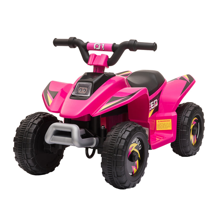 Aosom Kids Ride on ATV, 6V Battery Powered Quad Car with Forward, Reverse Switch, for Boys Girls 18-36 Months, Green