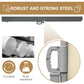 Outsunny 118" x 63" Retractable Side Awning Patio Outdoor Folding Privacy Screen with Resistance to UV Rays & Wind, Grey