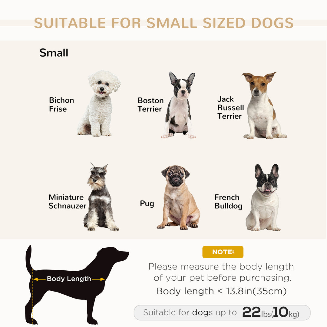 PawHut Pet Sofa Dog Couch Chaise Lounge Pet Bed with Storage Function Small Sized Dog Various Cat Sponge Cushioned Bed Lounge, Light Grey