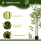HOMCOM 6ft Artificial Tree, Indoor Fake Bamboo with Pot, for Home Office Living Room Decor