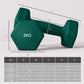 Soozier 26 LBS Hex Dumbbell Set with Vertical Rack, Adjustable Dumbbells, Hand Weights for Home Gym Strength Training, Green