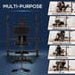 Soozier Press Bench, Heavy Duty Multiple Function Workout Adjustable Bench with Preacher Curl, Leg Developer
