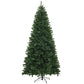 HOMCOM 6ft Artificial Christmas Trees with Auto Open and Steel Base, Green