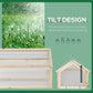 Outsunny Wooden Cold Frame Greenhouse Garden Portable Raised Planter with Openable Top for Indoor, Outdoor, Flowers, Vegetables, Plants, 35.5" x 20.5" x 19.5", Natural Wood